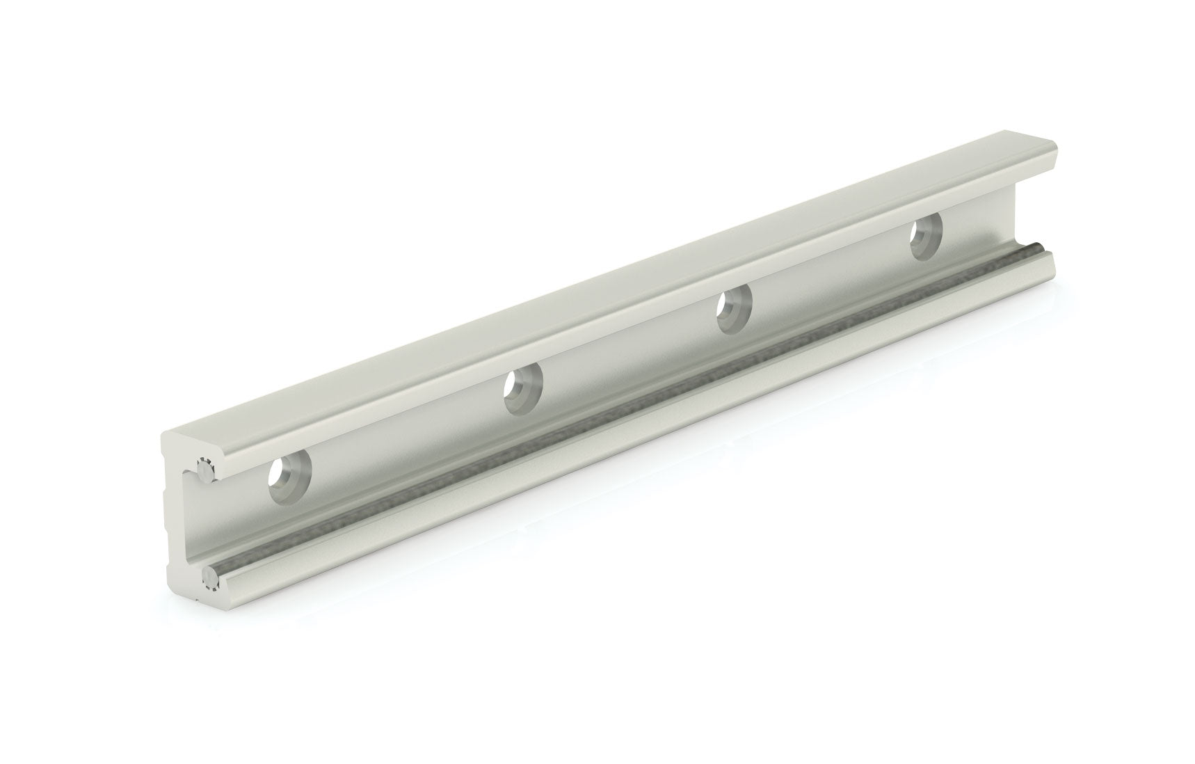 RR30CR-0500 30mm Redi-Rail ISO Metric Linear Guide Rail with Corrosive Resistant 440 SST Rods Length: 0500mm