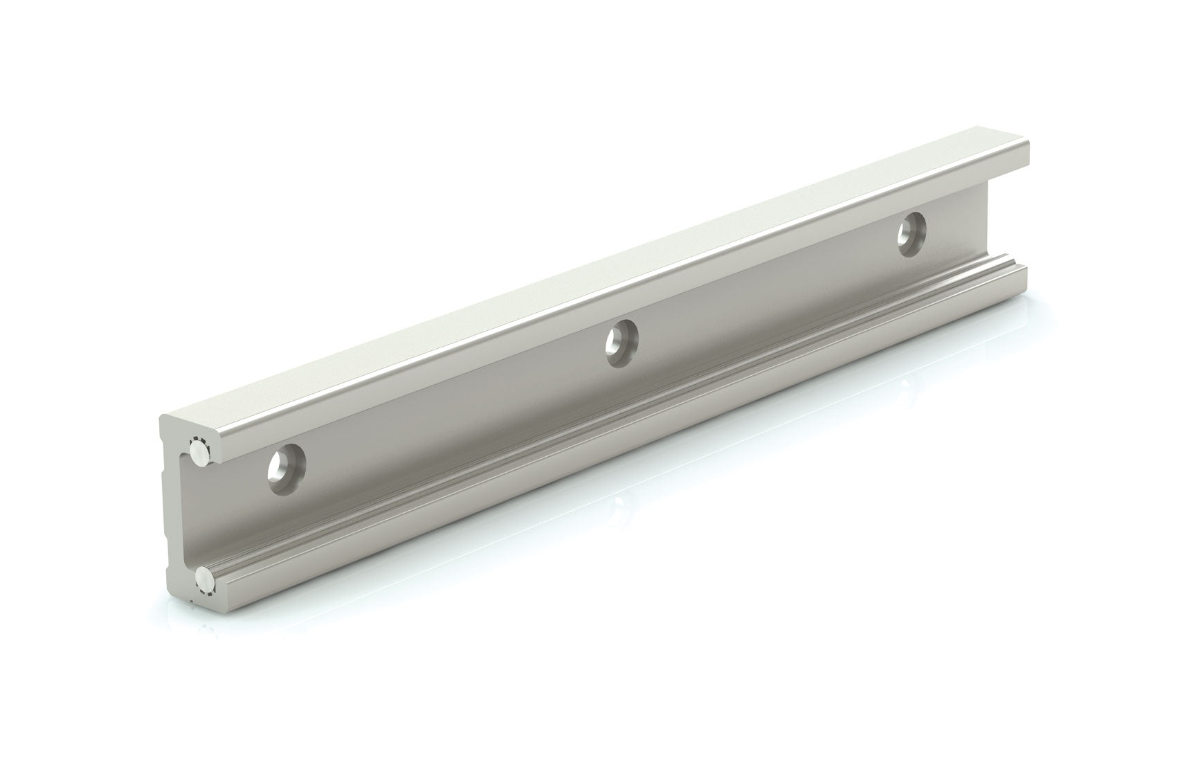 RR45-0500 45mm Redi-Rail ISO Metric Linear Guide Rail with Steel Rods Length: 0500mm