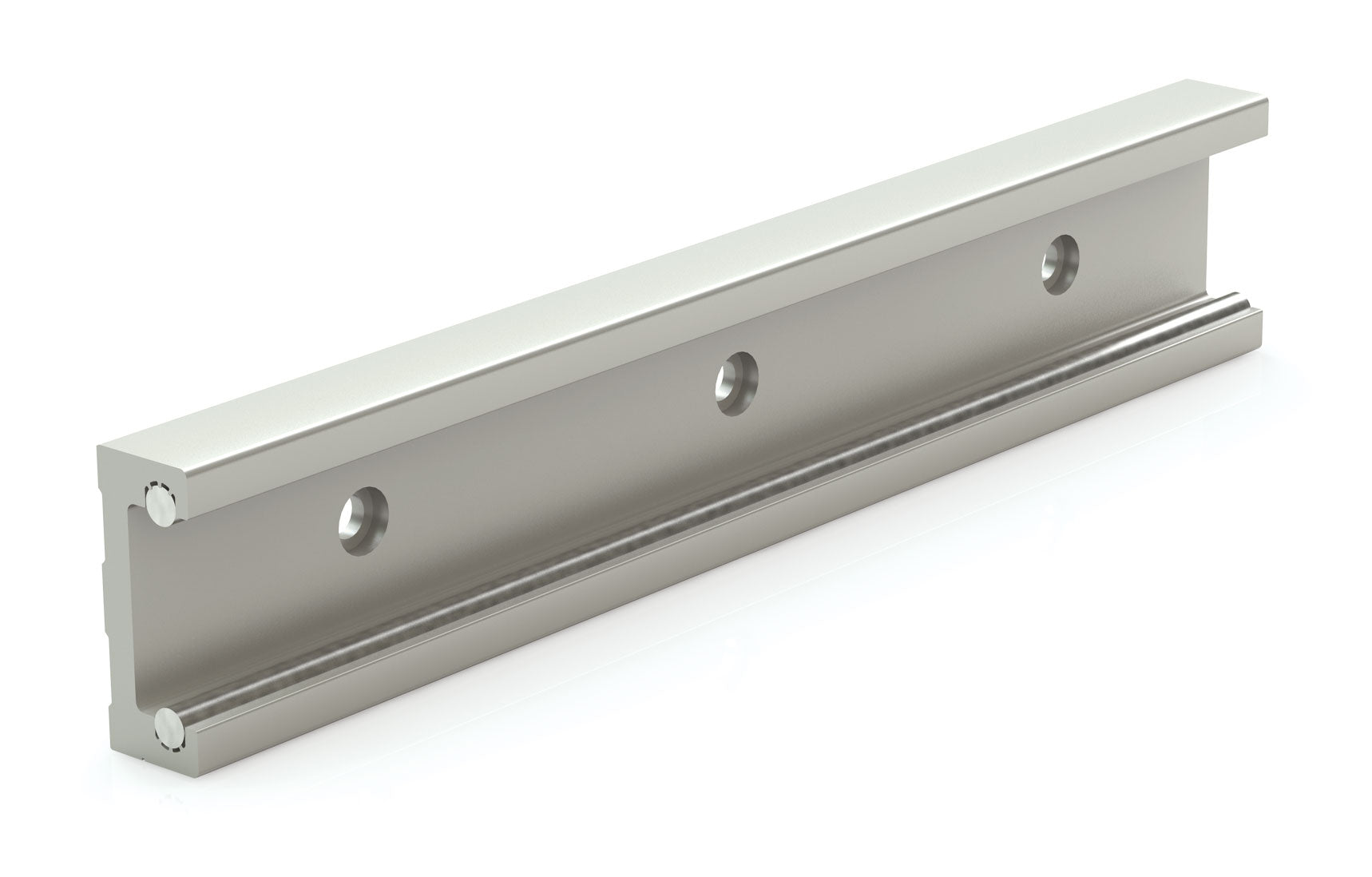 RR65-1000 65mm Redi-Rail ISO Metric Linear Guide Rail with Steel Rods Length: 1000mm