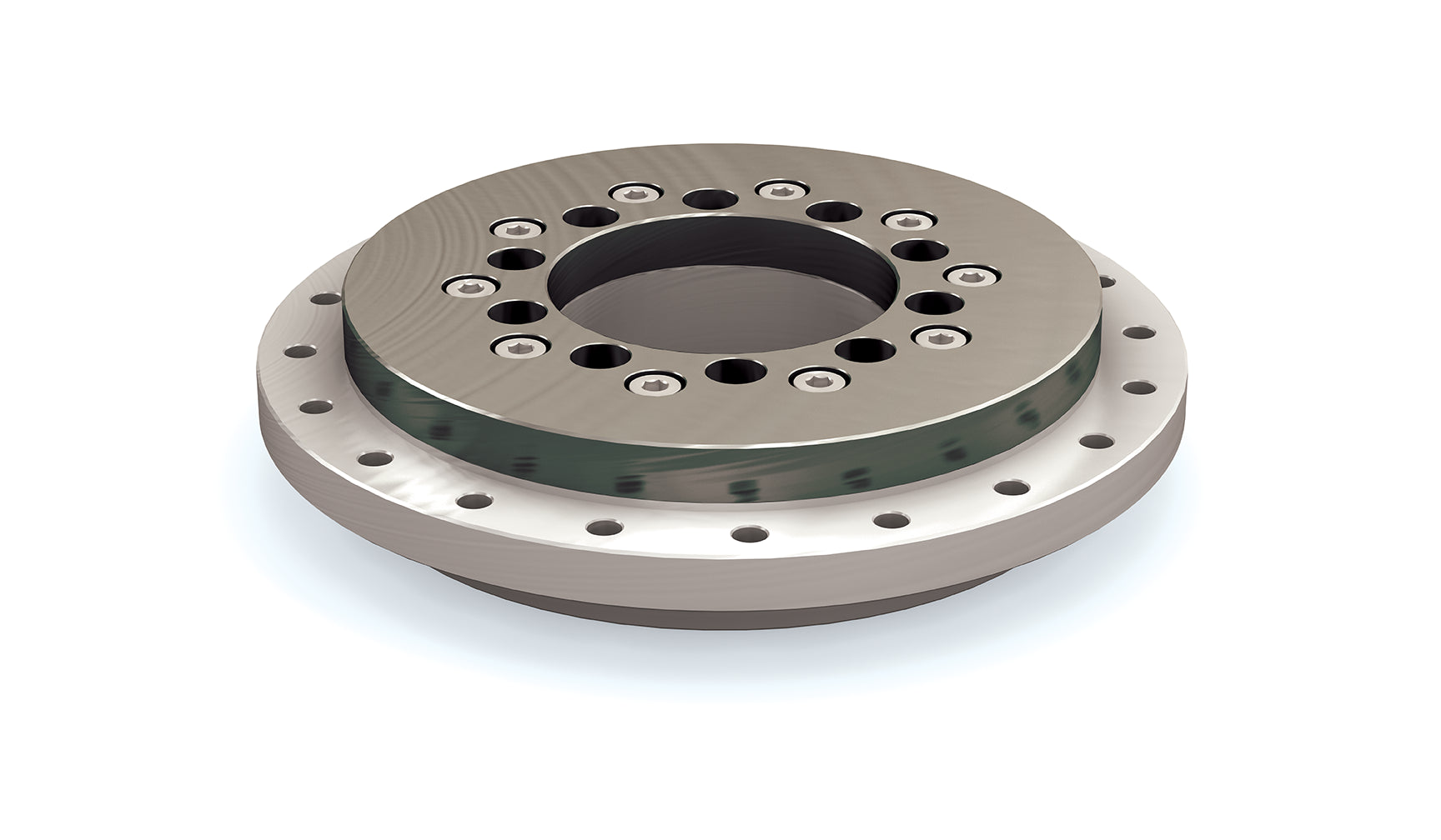 Plain Slew Ring Bearing Series: SRB, SRB-P02-0060-0160-ALNN, Family: Light Weight & Low Cost, I.D.: 60mm, O.D.: 160mm, Ring Material: Aluminum,