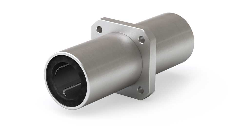 EPKC30G 30mm Ball Bearing ISO Metric  Closed Square Flange Flange Center Mount, Polymer Cage Standard Width