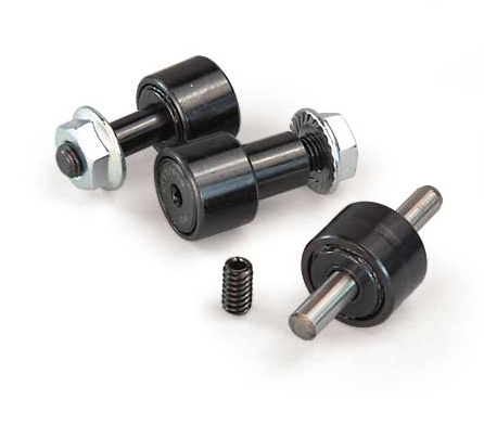 FUBK12 3/4" Roller Pillow Block Rebuild Kit - Includes 1 fixed side roller, 1 eccentric side roller, 1 top support roller, 1 top roller axle, 1 set screw