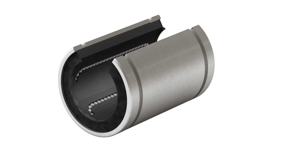 IP32G-OP 2.00" Linear Ball Bearing Inch Series Open , Polymer Cage Standard Width