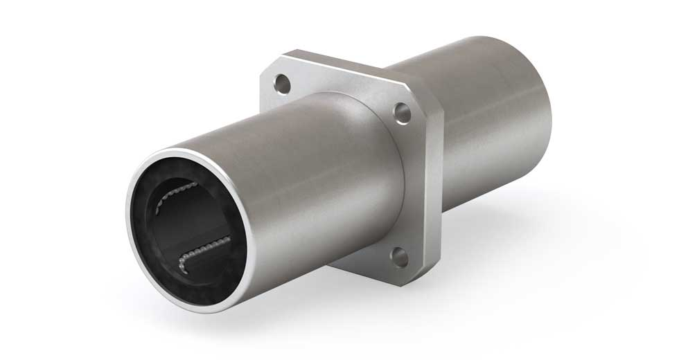 Linear Ball Bearing - Square Flange Center Mount JPKC40G 40mm JIS Metric 