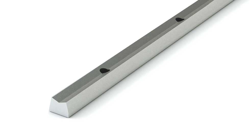 Linear Shaft - LSR12PD-036.000-SL 3/4" 1060 CS Steel Inch Low Linear Support Rail Length: 036.000" Type: Specified Length