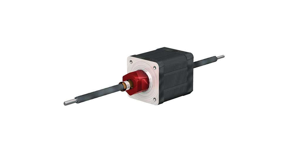 Lead Screw Linear Actuator - LSR18005T-08.00-NCF111-NNN-NNN 3/16", Length:8.00", Lead:0.05"  Coating: PTFE